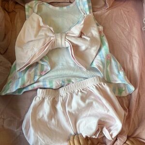 Kids Pastel Pink and Blue Matching Set James and Lottie